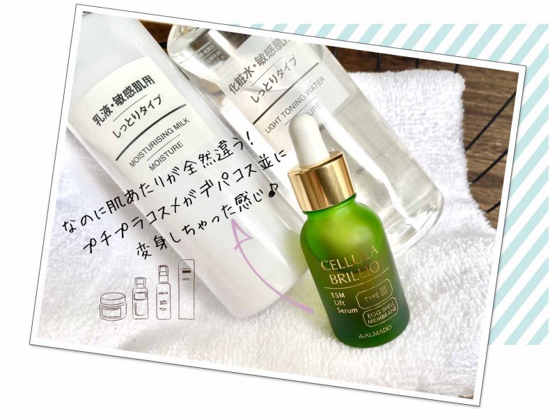 チェルラーブリリオ その後のスキンケア
